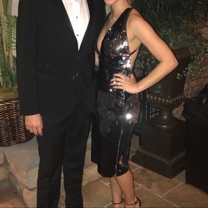 Wow!!! Sequin Milly midi dress.